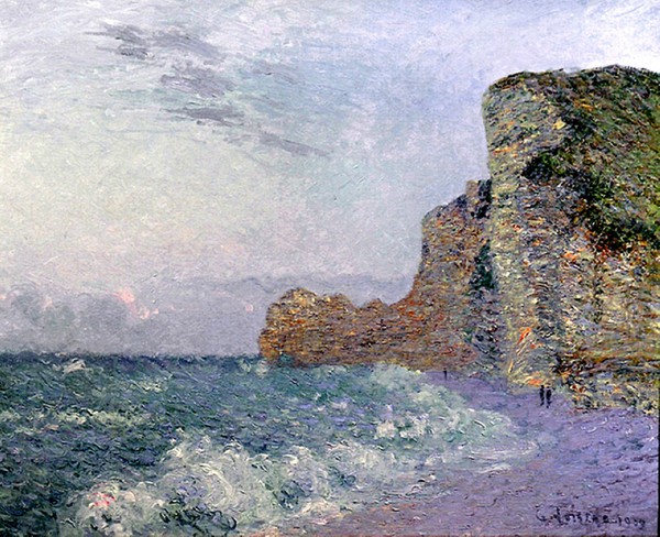 The Cliffs in Normandie by Gustave Loiseau